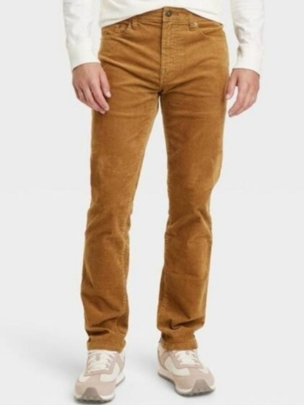 Goodfellow & Co Men's Corduroy Slim Pants in Dapper Brown 32x32